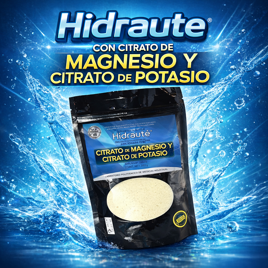 Hidraute Bebida de Colágeno Con Citrato de Magnesio y Citrato de Potasio™