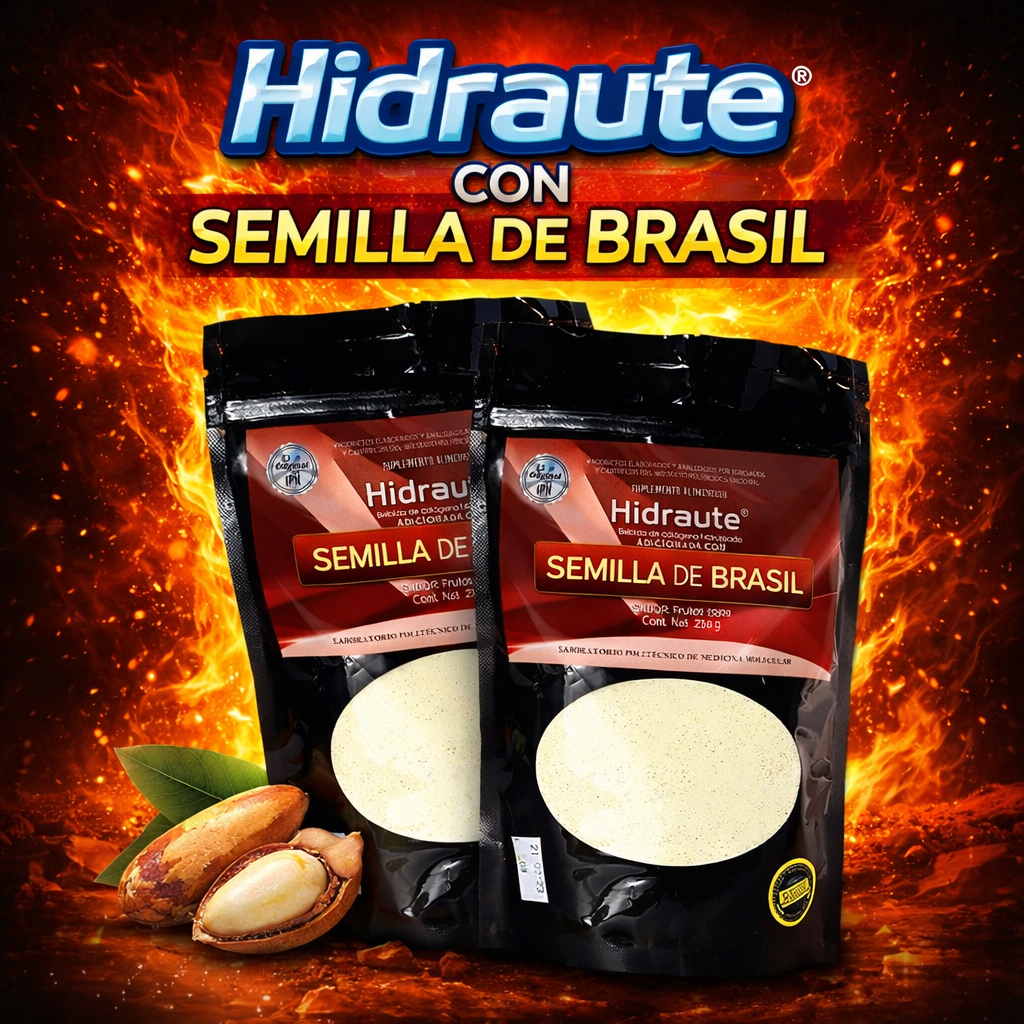Hidraute Bebida de Colágeno Con Semilla de Brasil™