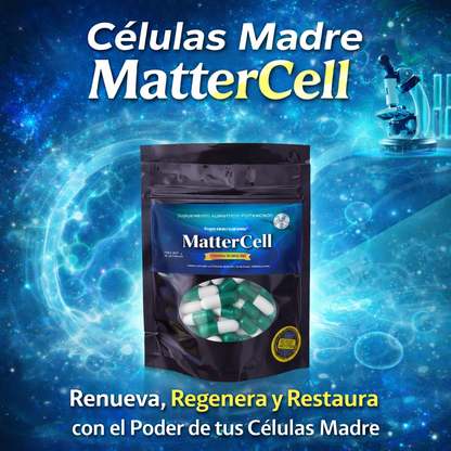 Células Madre MatterCell™ – con Alga AFA para Regenerar tu Energía Natural